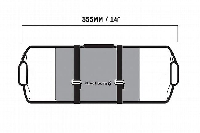 Blackburn Outpost Handlebar Roll & Dry Bag Black