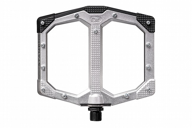 Crank Bros Stamp EVO Flat Pedal Silver - Large