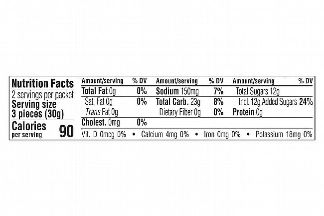 Clif Shot Bloks Energy Chews (Box of 18) Margarita w/ 3x Sodium