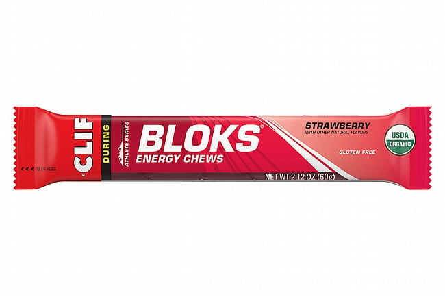 Clif Shot Bloks Energy Chews (Box of 18) Strawberry