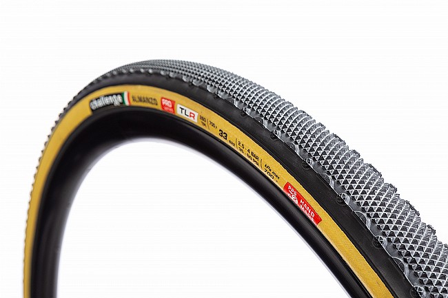 Challenge Almanzo PRO Tire 700 x 33mm - Black/Tan