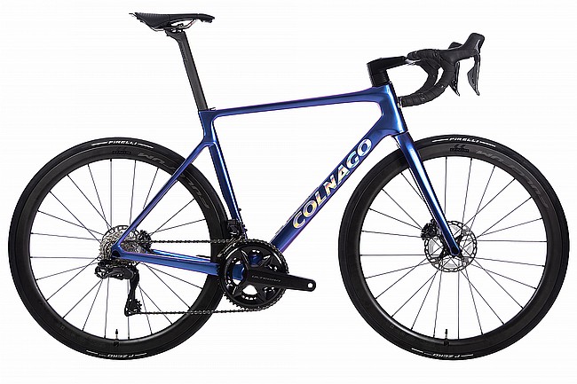 Colnago V4Rs Ultegra Di2 Road Bike Blue Purple/Chrome