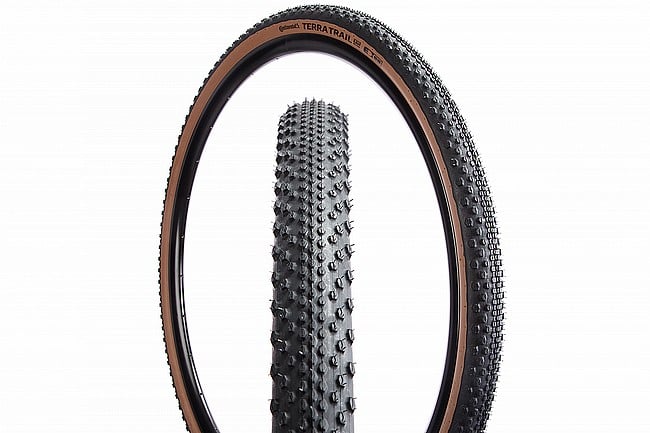 Continental Terra Trail ShieldWall 700c Gravel Tire Black/Brown Sidewall