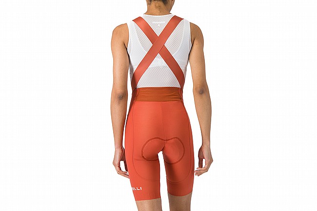 Castelli Womens Espresso 2 DT Bibshort Paprika