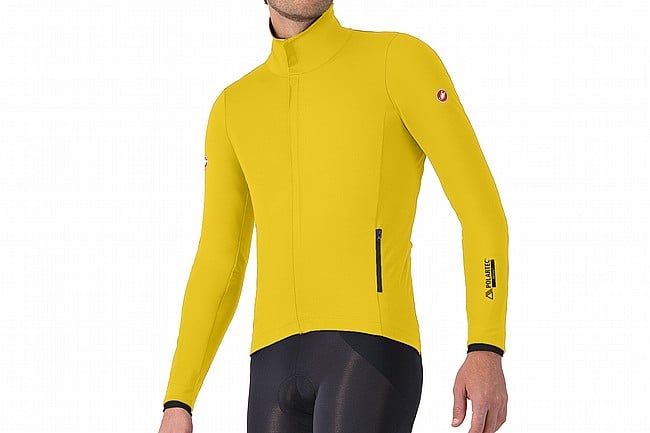Castelli Mens Alpha 150 Jacket Mango Mojito/Black