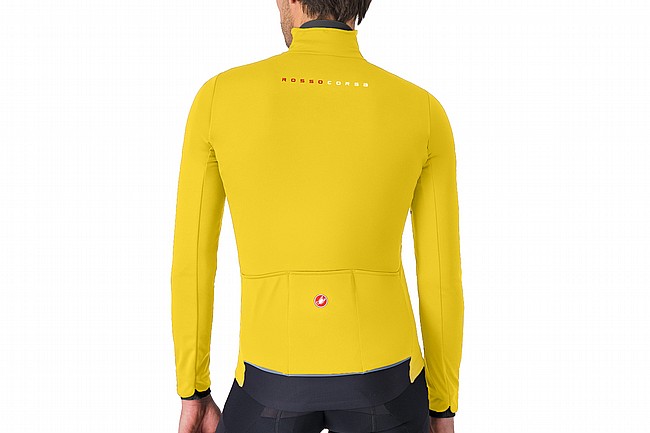 Castelli Mens Alpha 150 Jacket Mango Mojito/Black