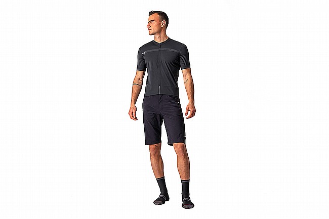Castelli Mens Unlimited Allroad Jersey Dark Gray