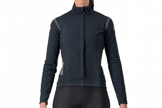 Castelli Womens Perfetto RoS 2 Jacket Light Black/Black