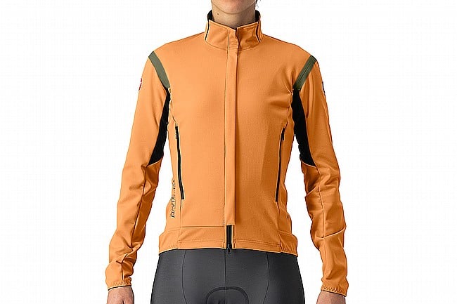 Castelli Womens Perfetto RoS 2 Jacket Melon/Military Green