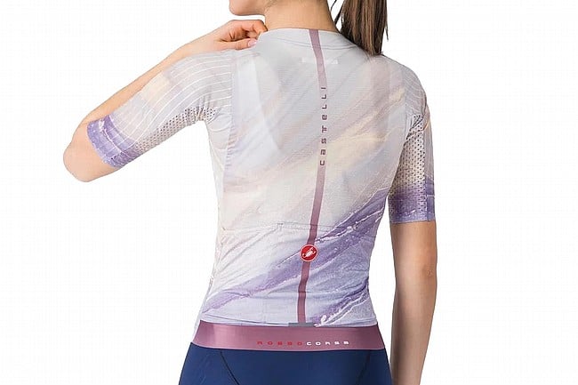 Castelli Womens Aero Pro 8S Jersey Multicolor Purple