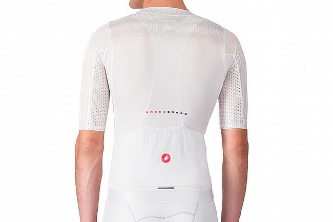 Castelli Mens Aero Race 8S Jersey White