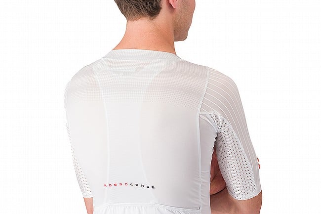 Castelli Mens Aero Race 8S Jersey White