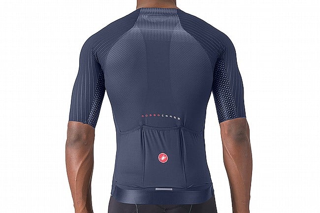 Castelli Mens Aero Race 8S Jersey Belgian Blue