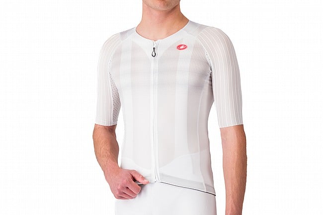 Castelli Mens Aero Race 8S Jersey White