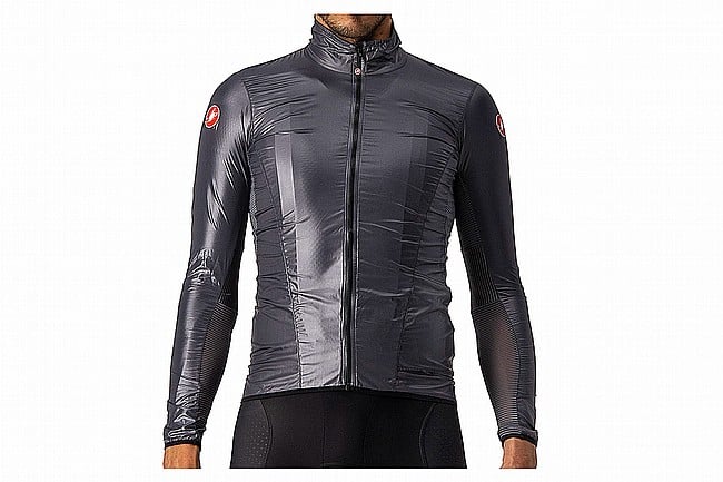 Castelli Mens Aria Shell Jacket Dark Gray