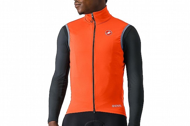 Castelli Mens Perfetto RoS 2 Vest Brilliant Orange