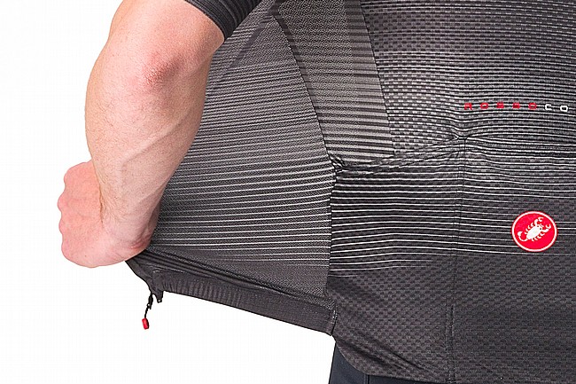Castelli Mens Aero Race 6.0 Jersey Light Black