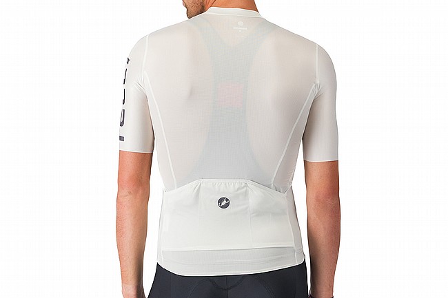 Castelli Mens Entrata Apex Jersey Ivory/Smokey Grey