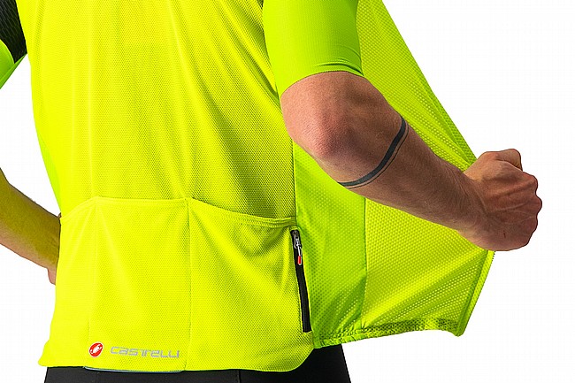 Castelli Mens Endurance Elite Jersey Electric Lime