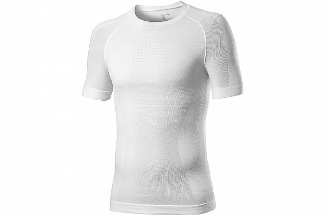 Castelli Mens Core Seamless Short Sleeve Baselayer White