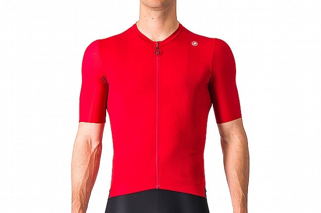 Castelli Mens Espresso Jersey Rich Red/Deep Bordeaux