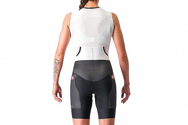 Castelli Womens Free Sanremo W Suit Sleeveless White / Black