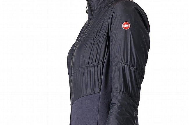 Castelli Womens Unlimited Jacket Light Black/Dark Grey