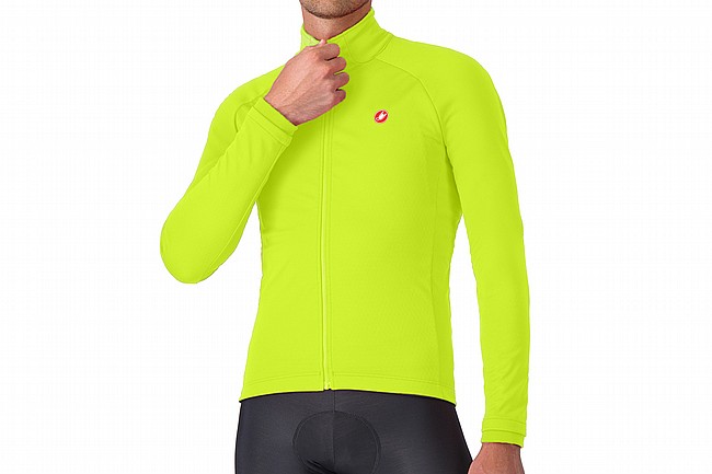 Castelli Mens Competizione Jacket Electric Lime