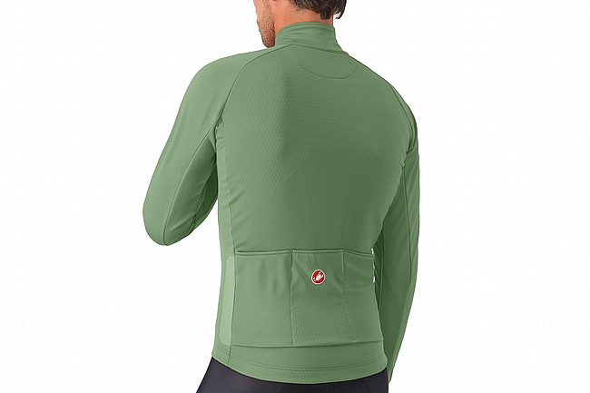 Castelli Mens Competizione Jacket Green Pepper