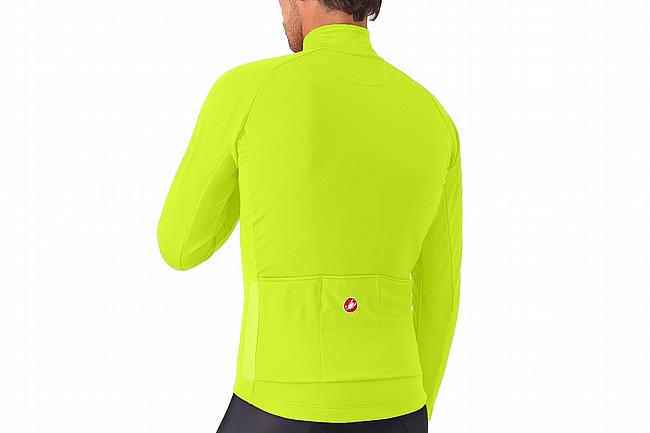 Castelli Mens Competizione Jacket Electric Lime