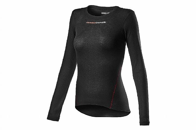 Castelli Womens Prosecco Tech Long Sleeve Baselayer Black