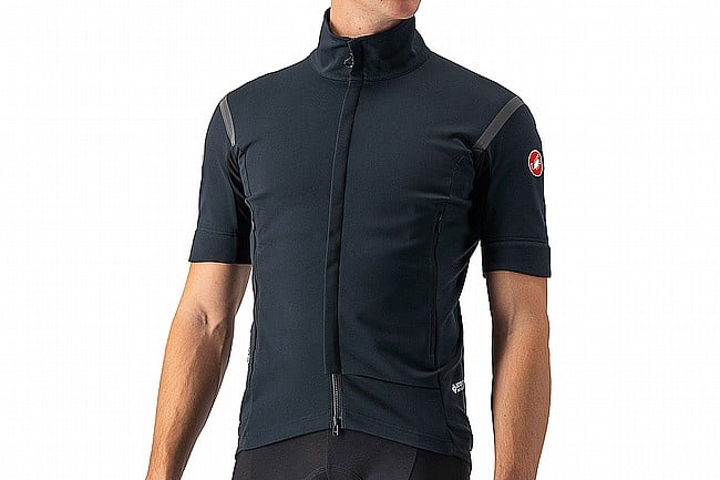 Castelli Mens Perfetto RoS 2 Convertible Jacket Light Black/Black Reflex