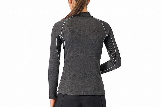 Castelli Womens Flanders 2 Warm Long Sleeve Top  Gray