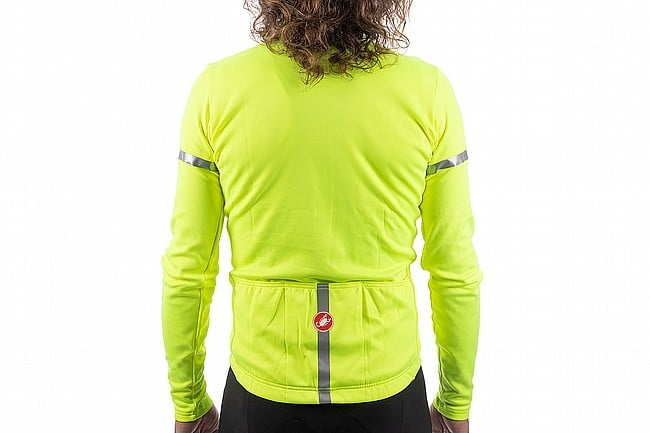 Castelli Mens Fondo 2 Jersey LTD Yellow Fluo/Reflex