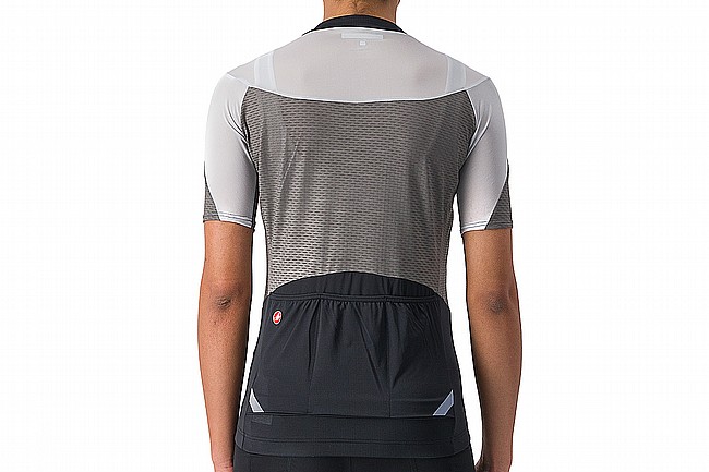 Castelli Womens Gradient Color Block Jersey gunmetal gray/silver gray