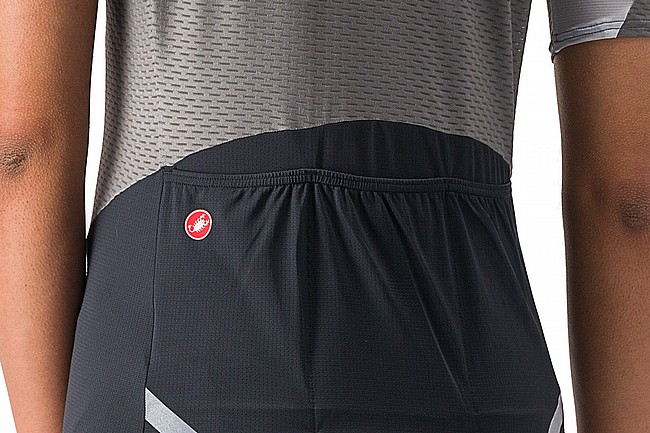 Castelli Womens Gradient Color Block Jersey gunmetal gray/silver gray