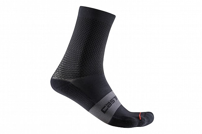 Castelli Womens Espresso W 12 Sock Black