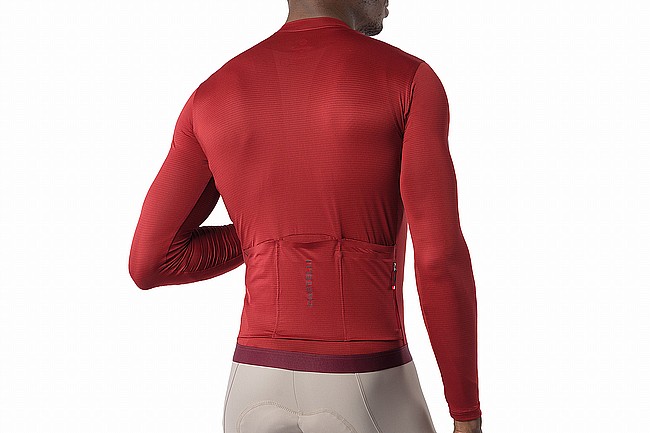 Castelli Mens Espresso 2 Long Sleeve Jersey Garnet