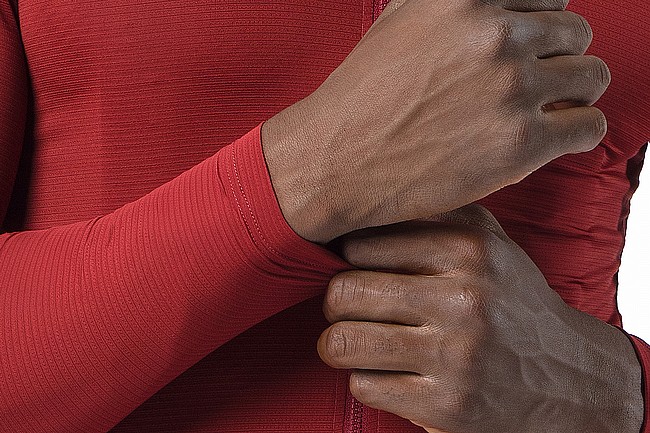 Castelli Mens Espresso 2 Long Sleeve Jersey Garnet