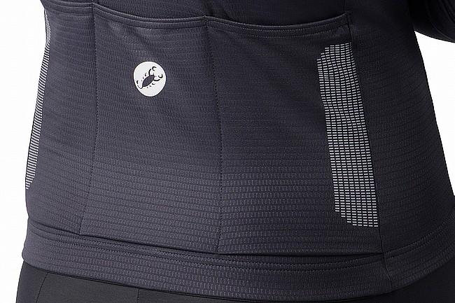 Castelli Mens Puro 4.1 Long Sleeve Jersey  Dark Gray