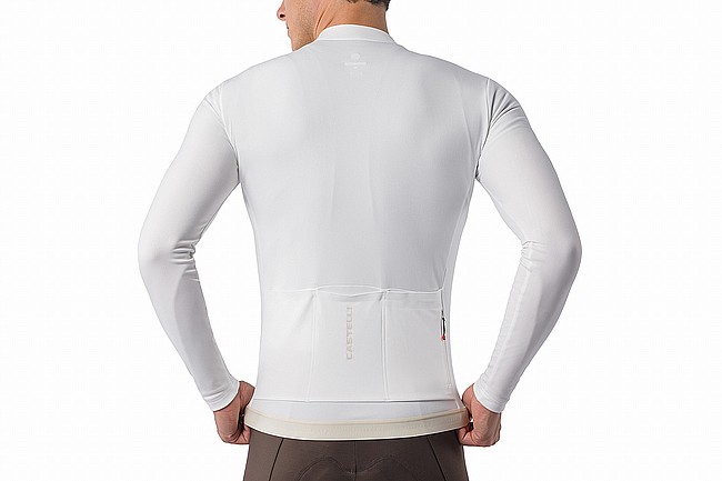 Castelli Mens Espresso Thermal 2 Long Sleeve Jersey  Ivory