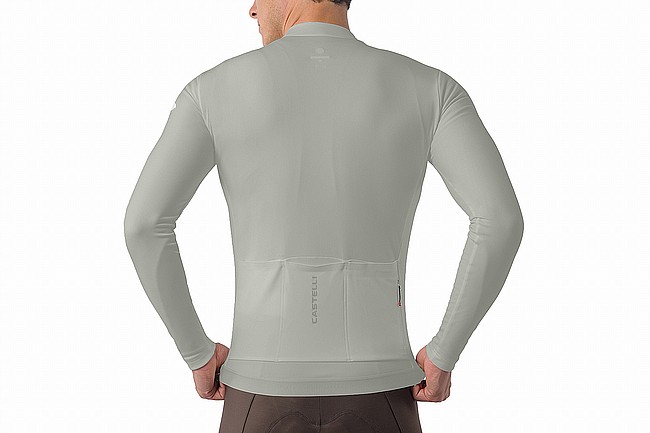 Castelli Mens Espresso Thermal 2 Long Sleeve Jersey  Shadow