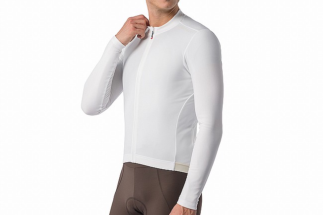 Castelli Mens Espresso Thermal 2 Long Sleeve Jersey  Ivory