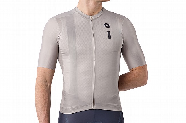 Castelli Mens Drittone Logo Jersey Clay/Belgian Blue