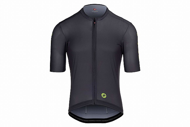 Castelli Mens Entrata Apex Limited Edition Jersey  Smoky Gray/Chartruese
