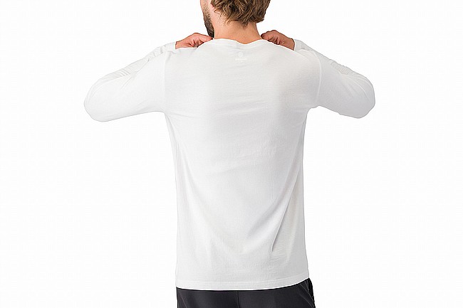 Castelli Sleeve Logo Long-Sleeve T-Shirt  White