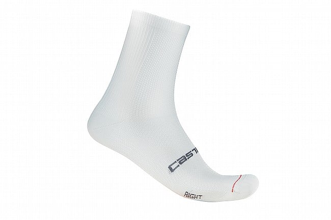 Castelli Espresso 12 Sock White