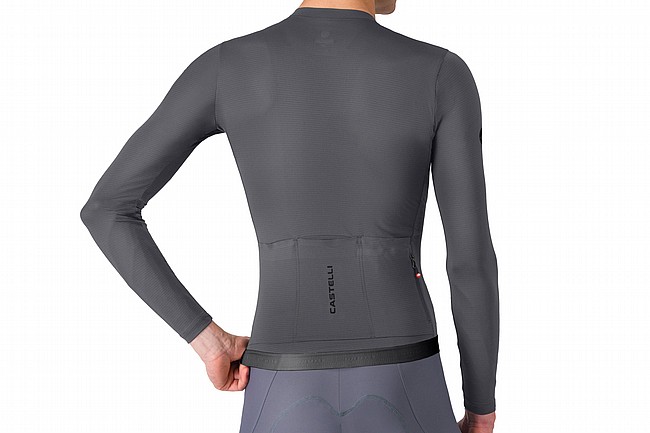 Castelli Mens Espresso 2 Long Sleeve Jersey Smokey Gray