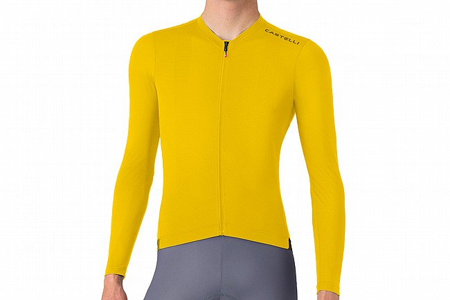 Castelli Mens Espresso 2 Long Sleeve Jersey Mango Mojito