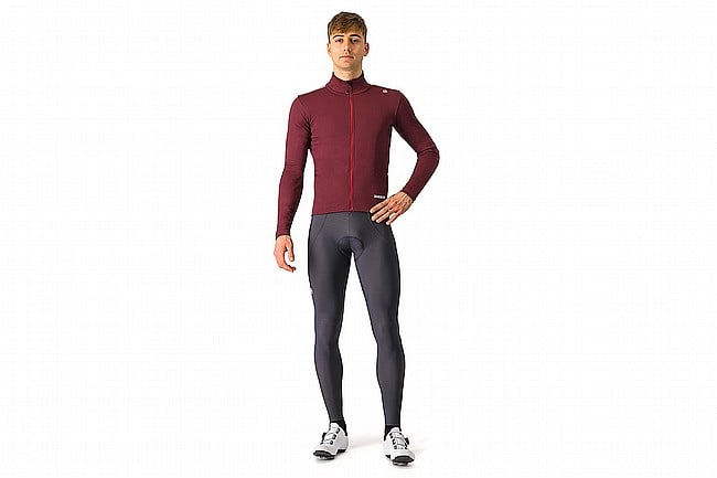 Castelli Mens Espresso Air Jacket Deep Bordeaux